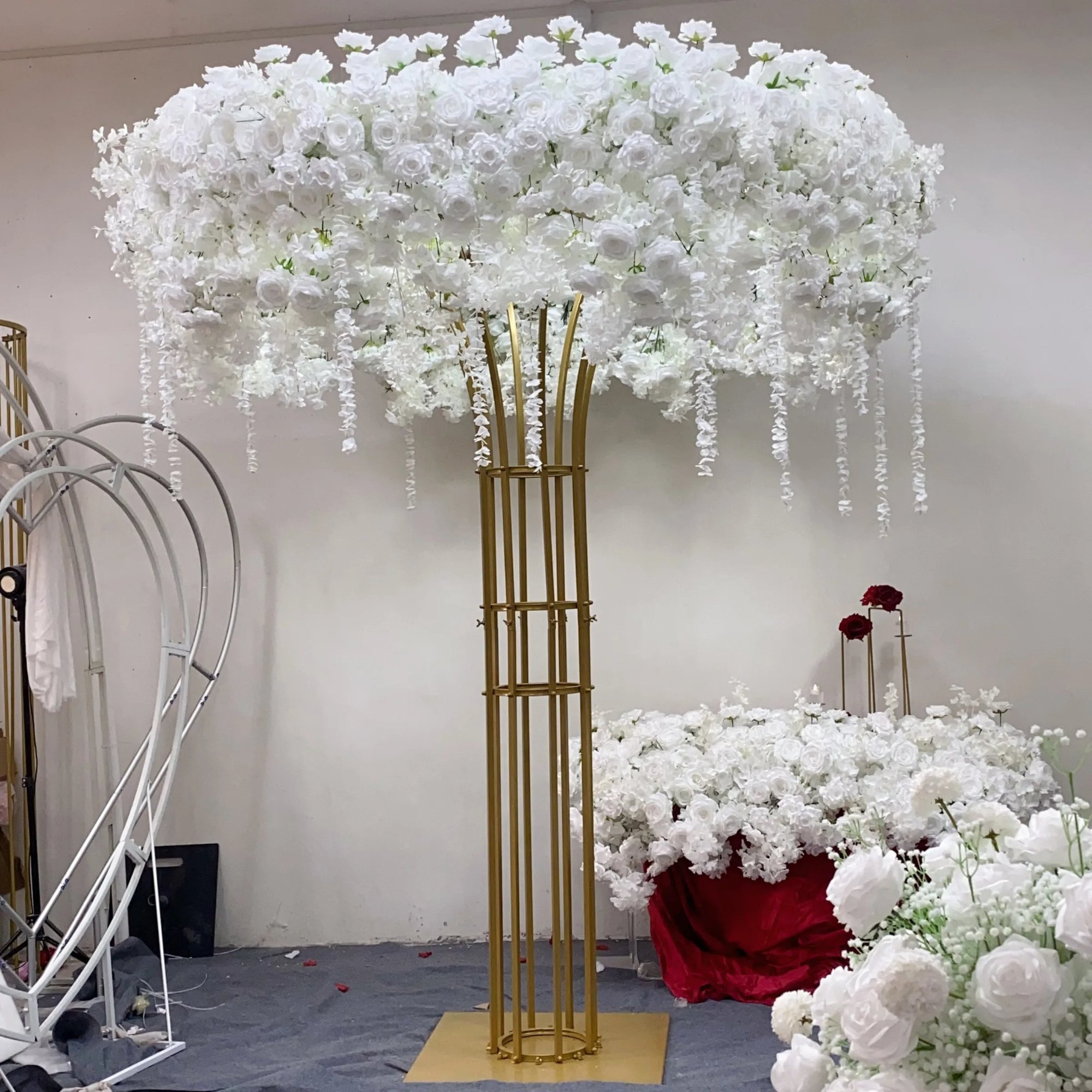 Garden Rose Spray — Full Bloom
