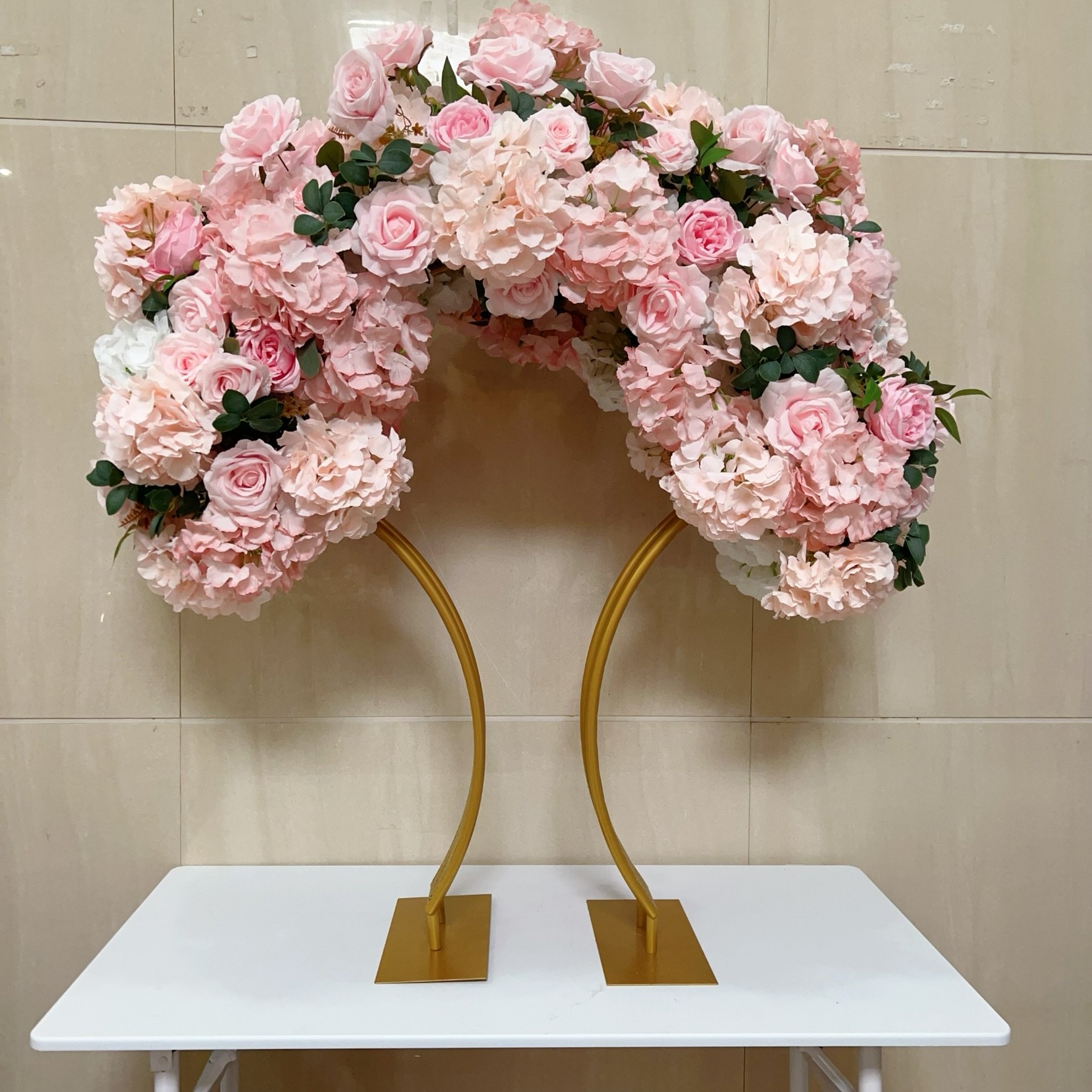 Wedding Table Centerpiece Flower Arrangement Decor