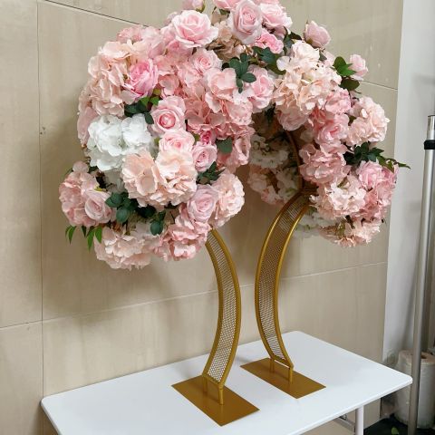 Wedding Table Centerpiece Flower Arrangement Decor