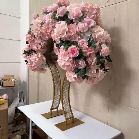 Wedding Table Centerpiece Flower Arrangement Decor