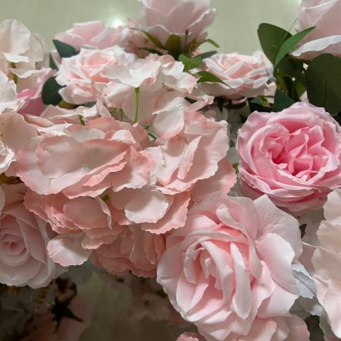 Wedding Table Centerpiece Flower Arrangement Decor